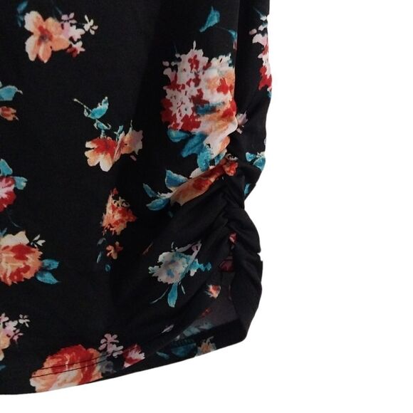 Women's floral t-shirt Free kisses tee shirt size XL - Picture 3 of 4